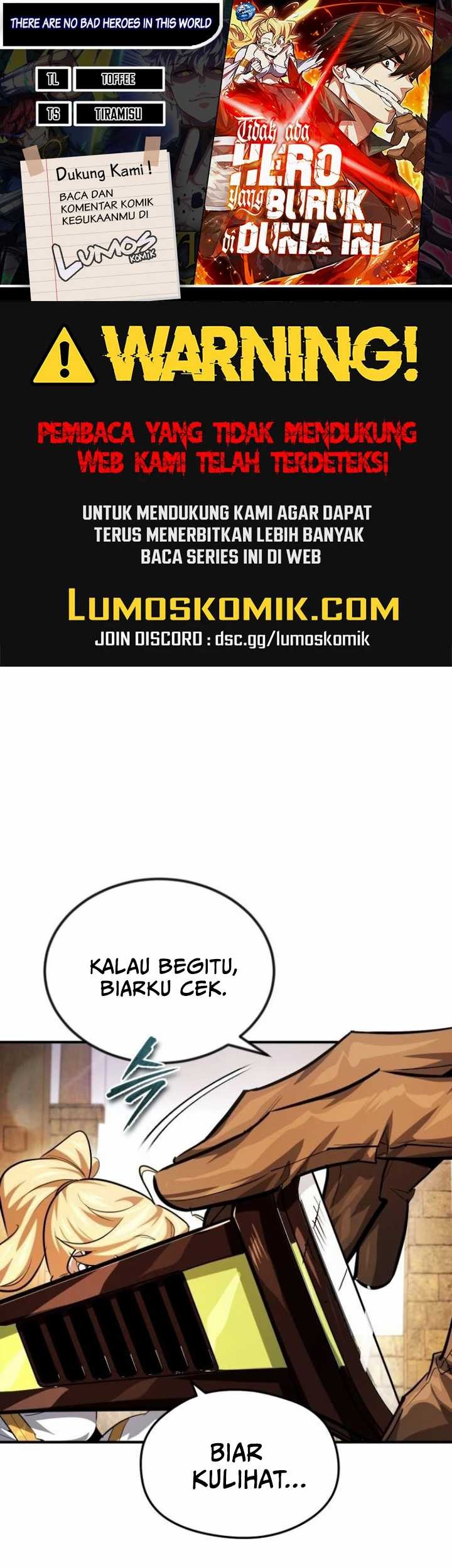 Baca Komik There Are No Bad Heroes In This World Chapter 08 Gambar 1