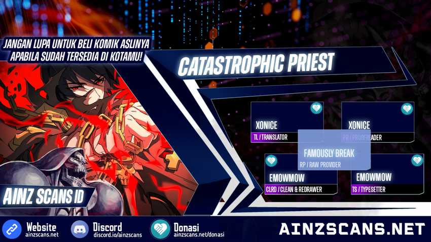 Komik Catastrophic Priest Chapter 32 gambar nomor 1