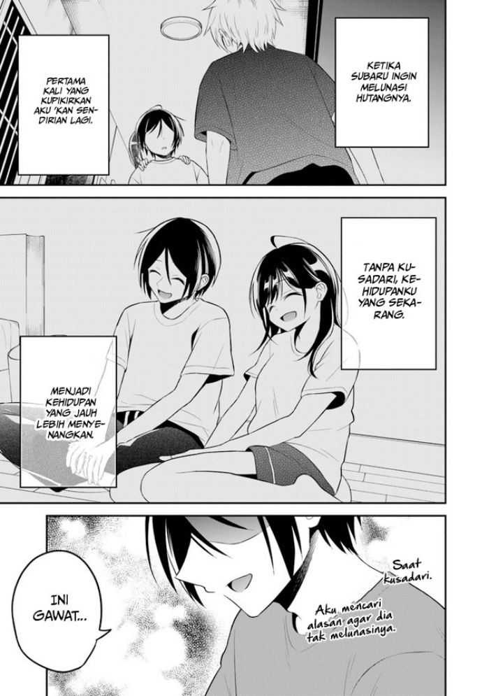 Yuujin ni 500 Yen Kashitara Shakkin no Kata ni Imouto wo Yokoshite Kita Nodakeredo, Ore wa Ittai Dou Sureba Iindarou Chapter 09 Gambar 24