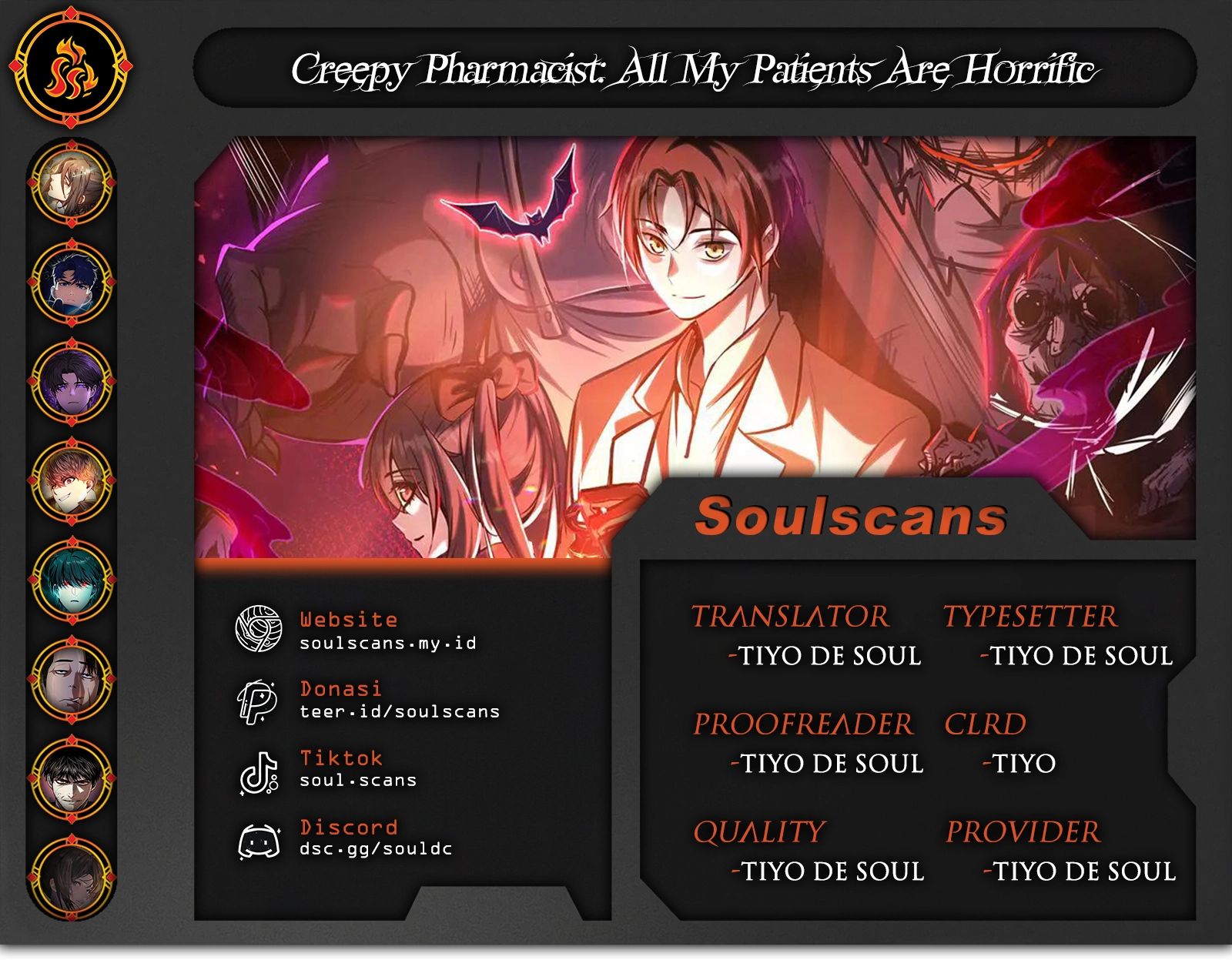 Baca Komik Creepy Pharmacist: All My Patients Are Horrific Chapter 53 Gambar 1