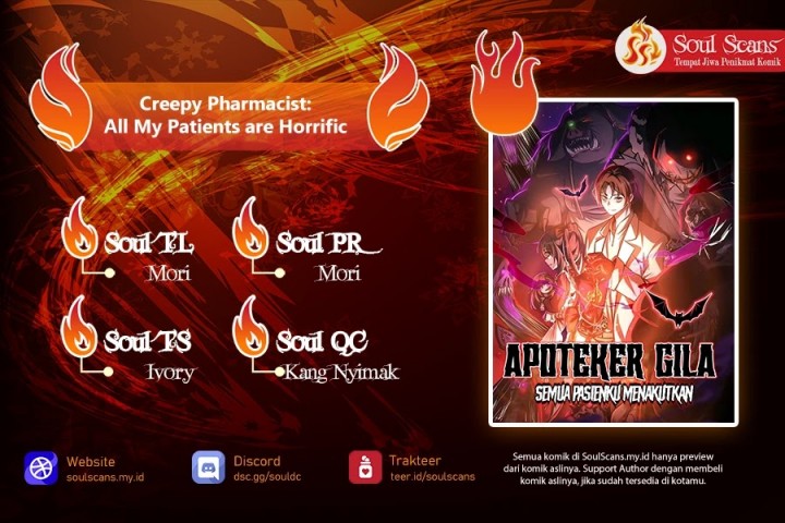 Baca Komik Creepy Pharmacist: All My Patients Are Horrific Chapter 48 Gambar 1
