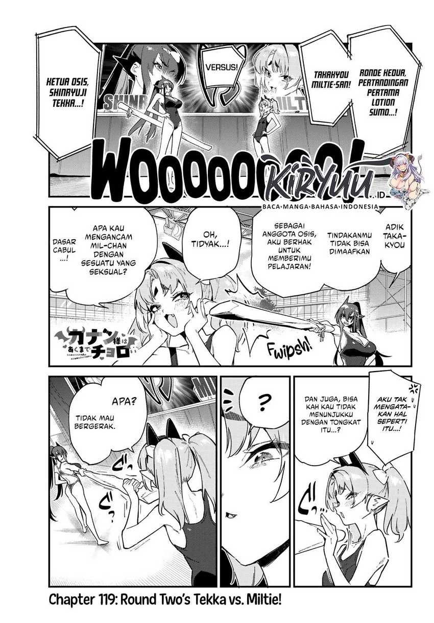 Baca Manga Kanan-sama wa Akumade Choroi Chapter 119 Gambar 2