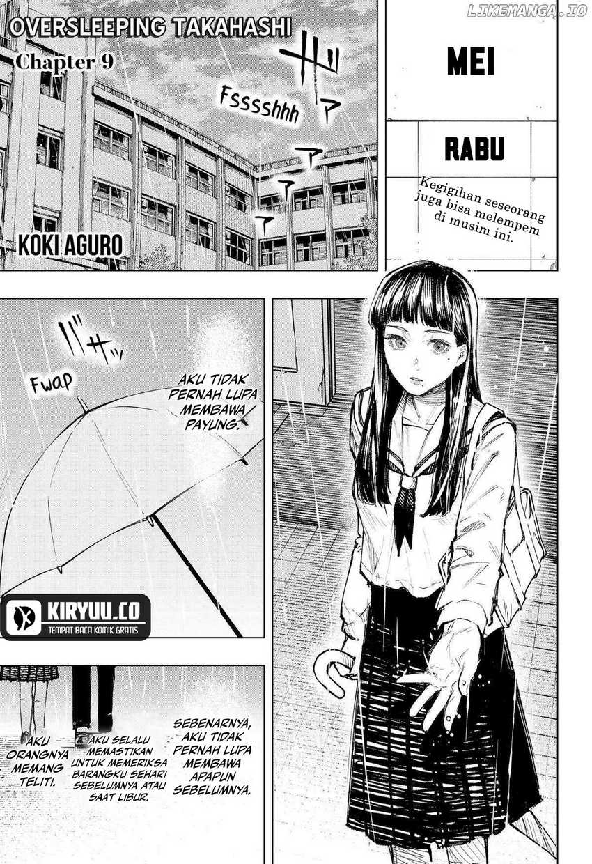 Baca Manga Oversleeping Takahashi Chapter 09 Gambar 2