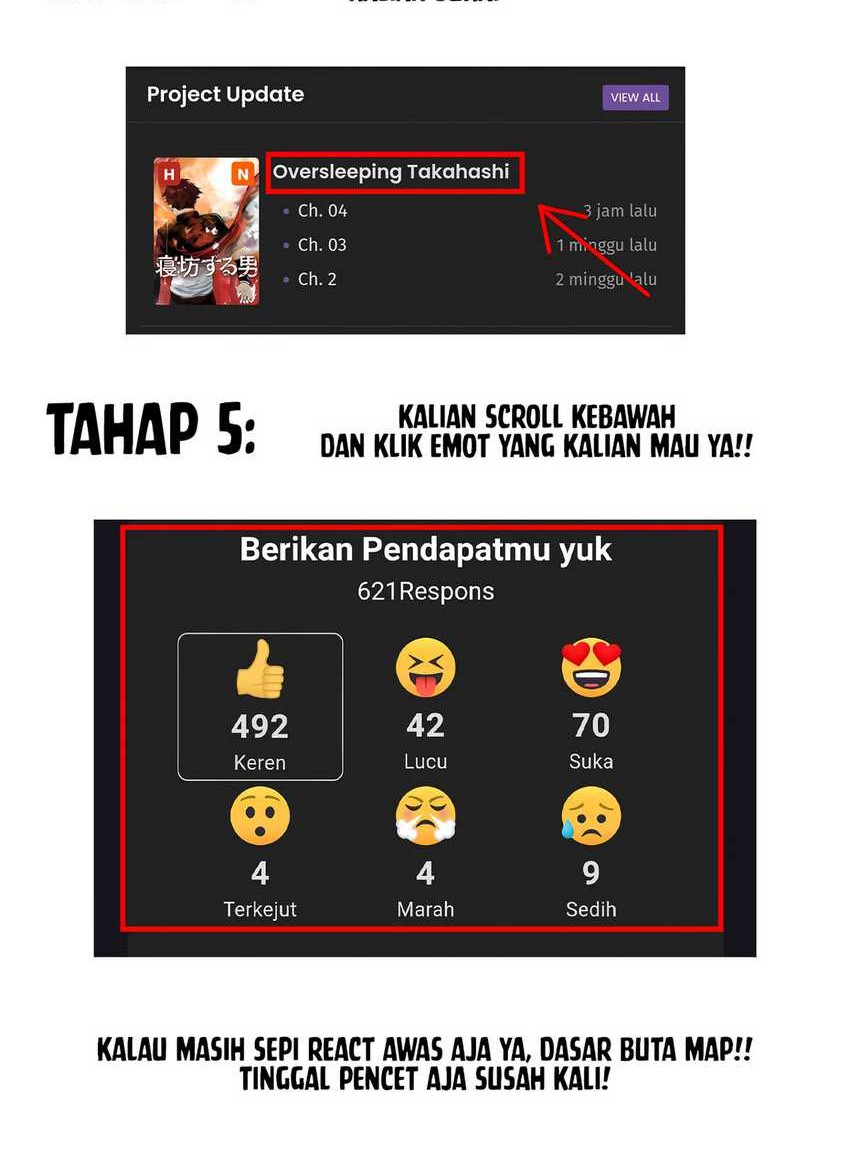 Oversleeping Takahashi Chapter 09 Gambar 4