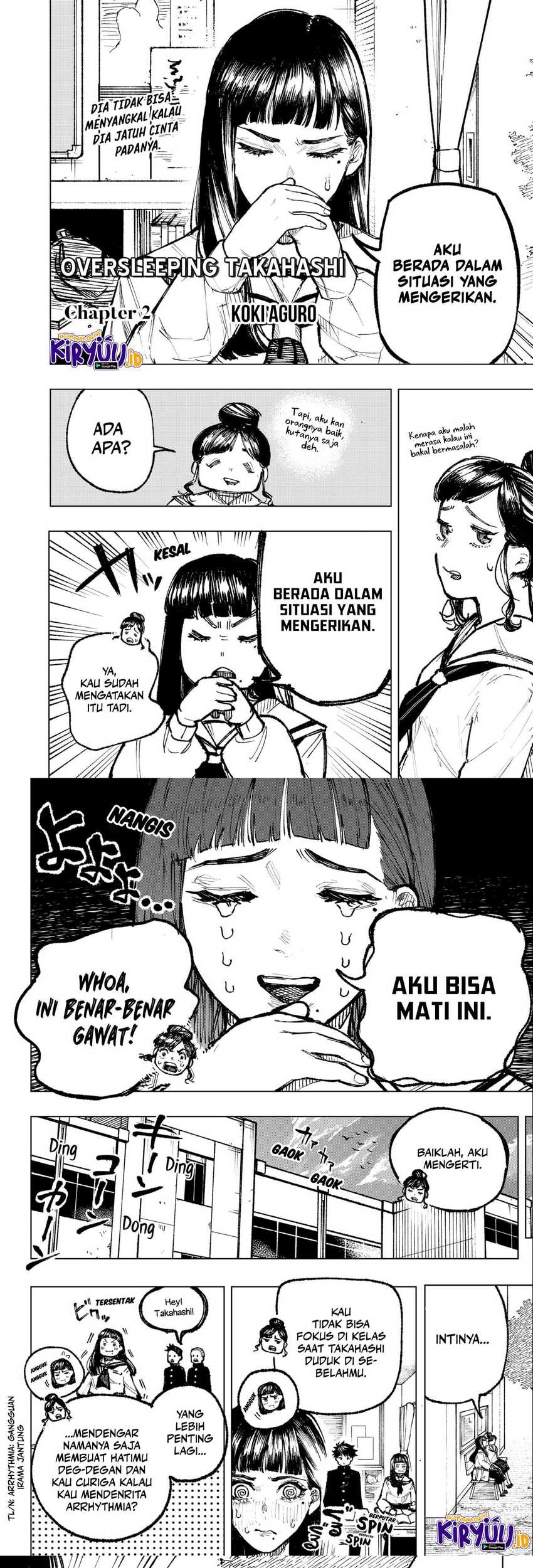 Oversleeping Takahashi Chapter 02 Gambar 3