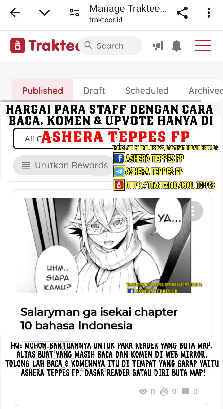 Salaryman Ga Isekai Ni Ittara Shitennou Ni Natta Hanashi Chapter 07 Gambar 18