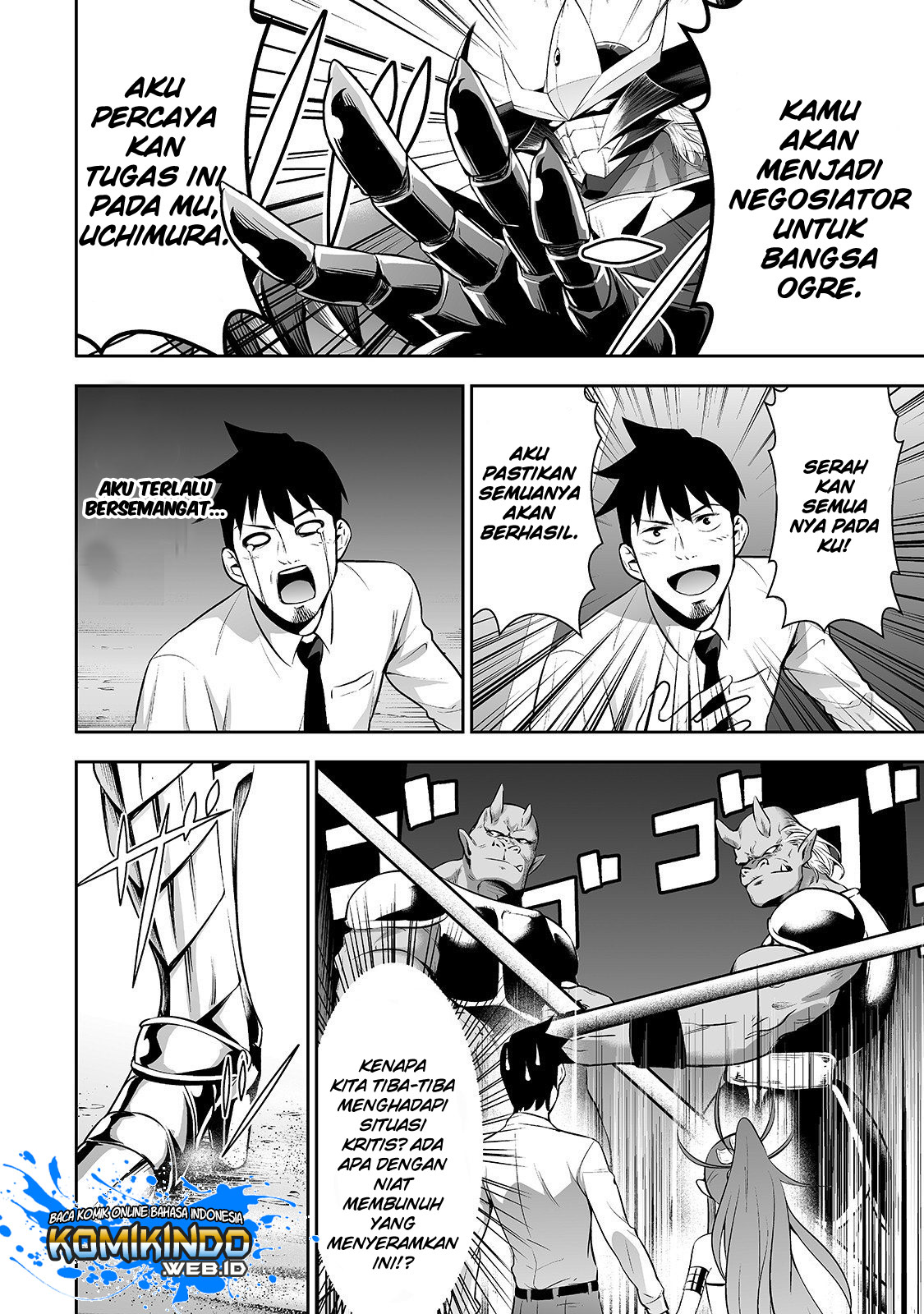 Salaryman Ga Isekai Ni Ittara Shitennou Ni Natta Hanashi Chapter 04 Gambar 5