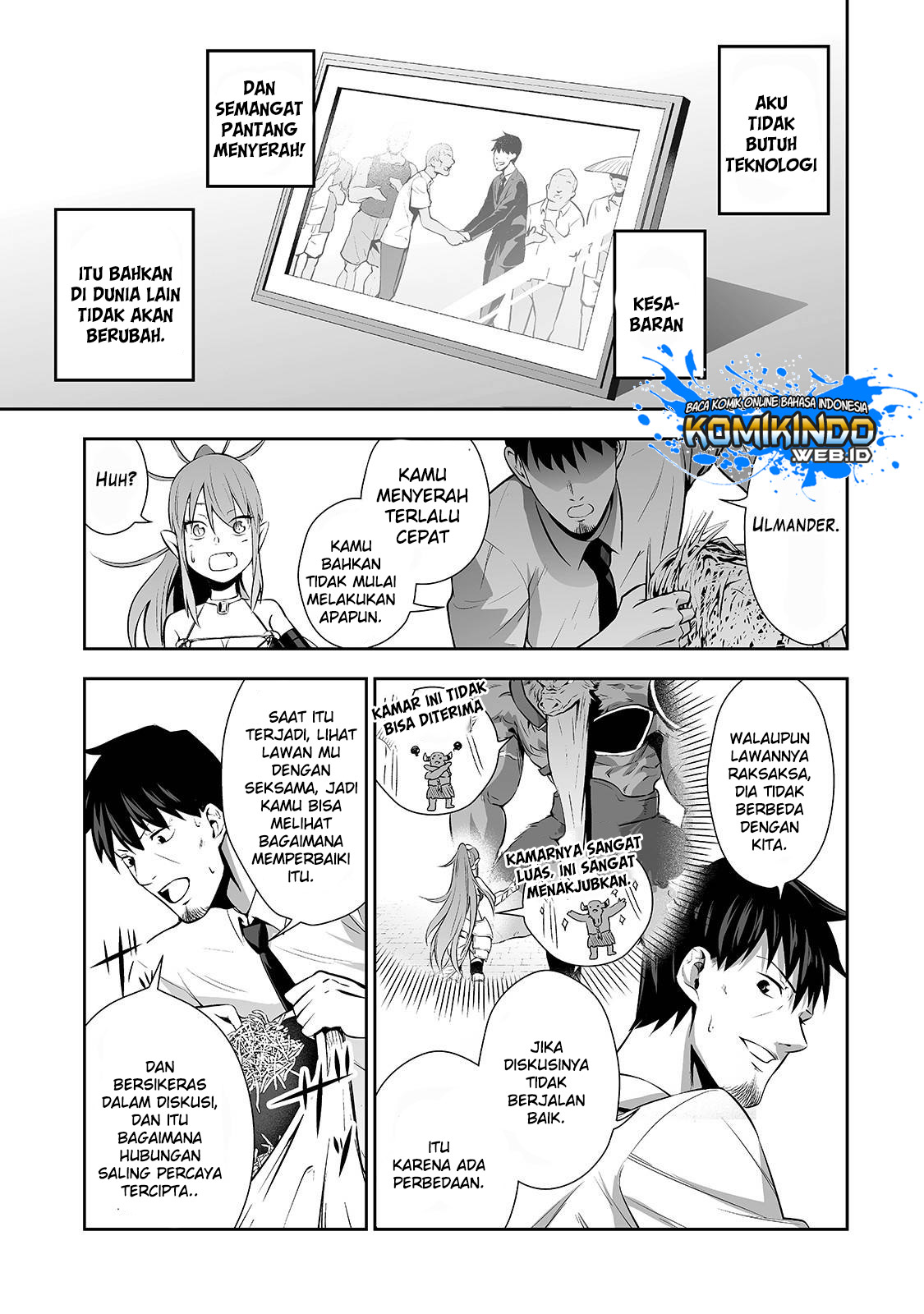 Salaryman Ga Isekai Ni Ittara Shitennou Ni Natta Hanashi Chapter 02 Gambar 19