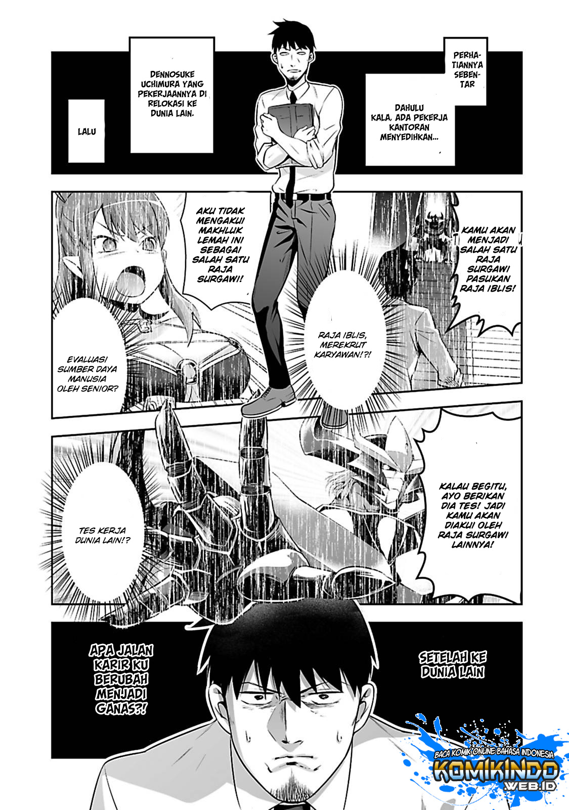 Baca Manga Salaryman Ga Isekai Ni Ittara Shitennou Ni Natta Hanashi Chapter 02 Gambar 2