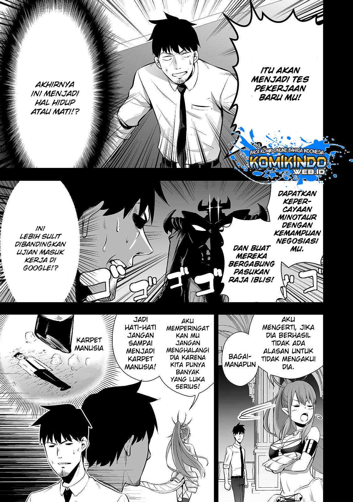 Salaryman Ga Isekai Ni Ittara Shitennou Ni Natta Hanashi Chapter 02 Gambar 6