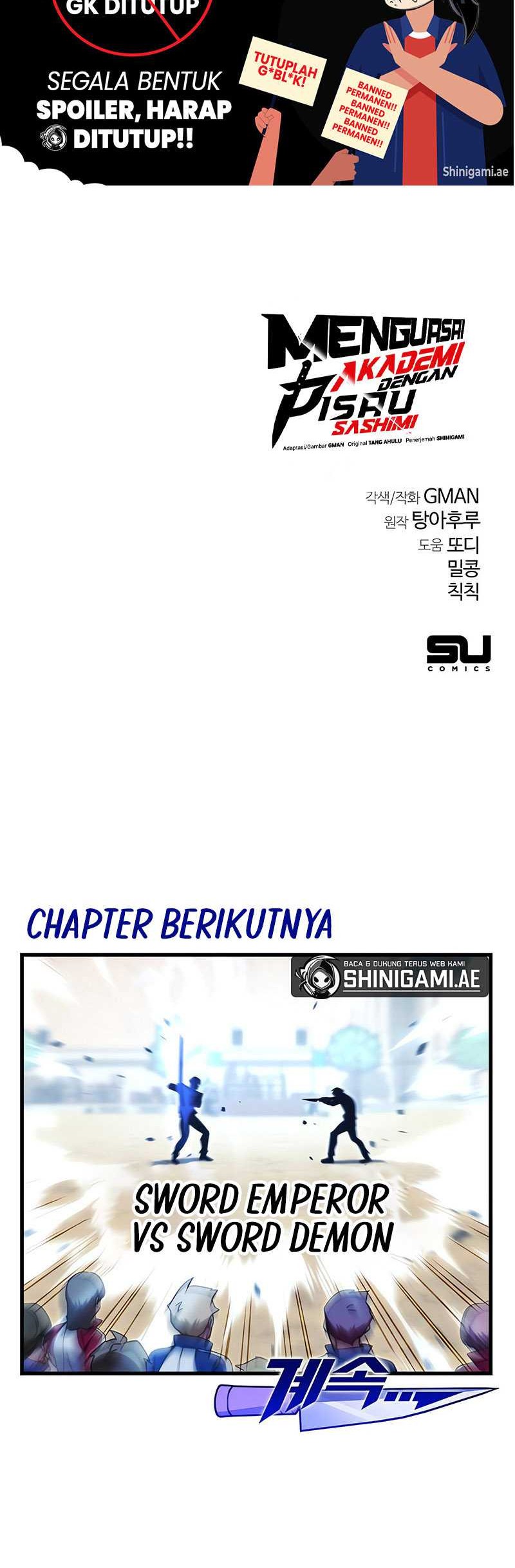 I Took over The Academy With a Single Sashimi Knife Chapter 23 Gambar 64