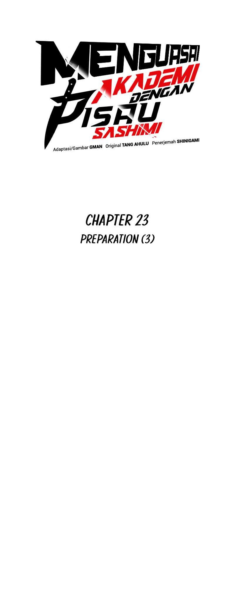I Took over The Academy With a Single Sashimi Knife Chapter 23 Gambar 16