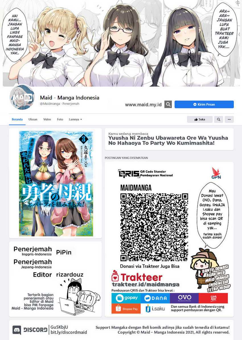 Baca Manga Yuusha ni Zenbu Ubawareta Ore wa Yuusha no Hahaoya to Party wo Kumimashita! Chapter 19 Gambar 2