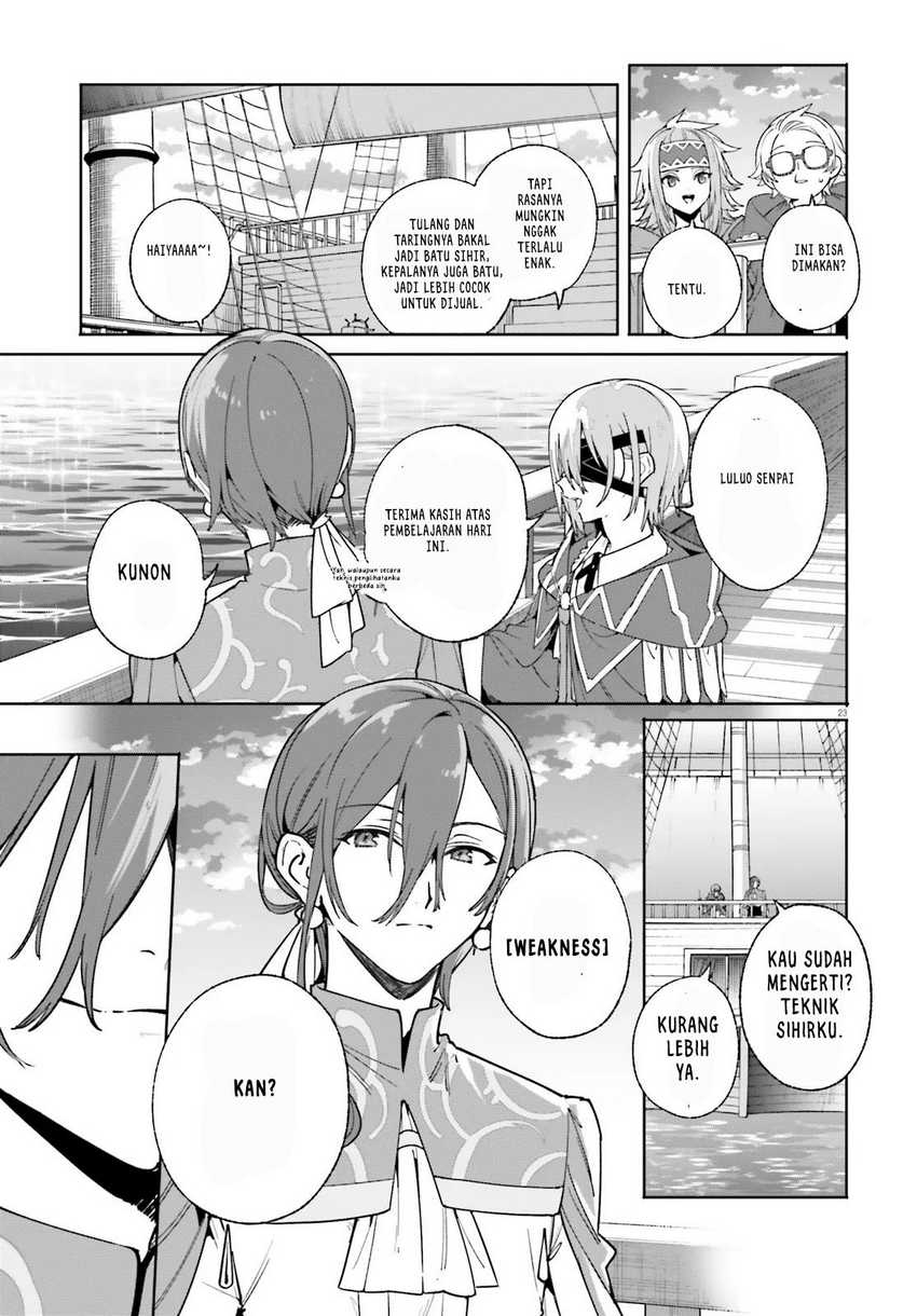 Majutsushi Kunon wa Miete Iru Chapter 31.2 Gambar 8