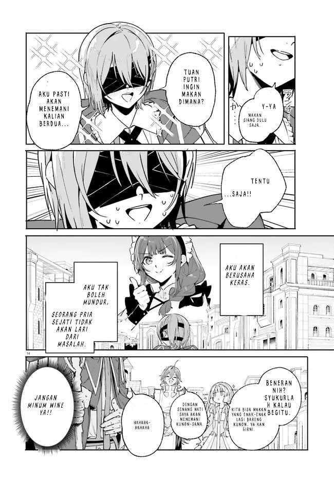 Majutsushi Kunon wa Miete Iru Chapter 32.1 Gambar 14