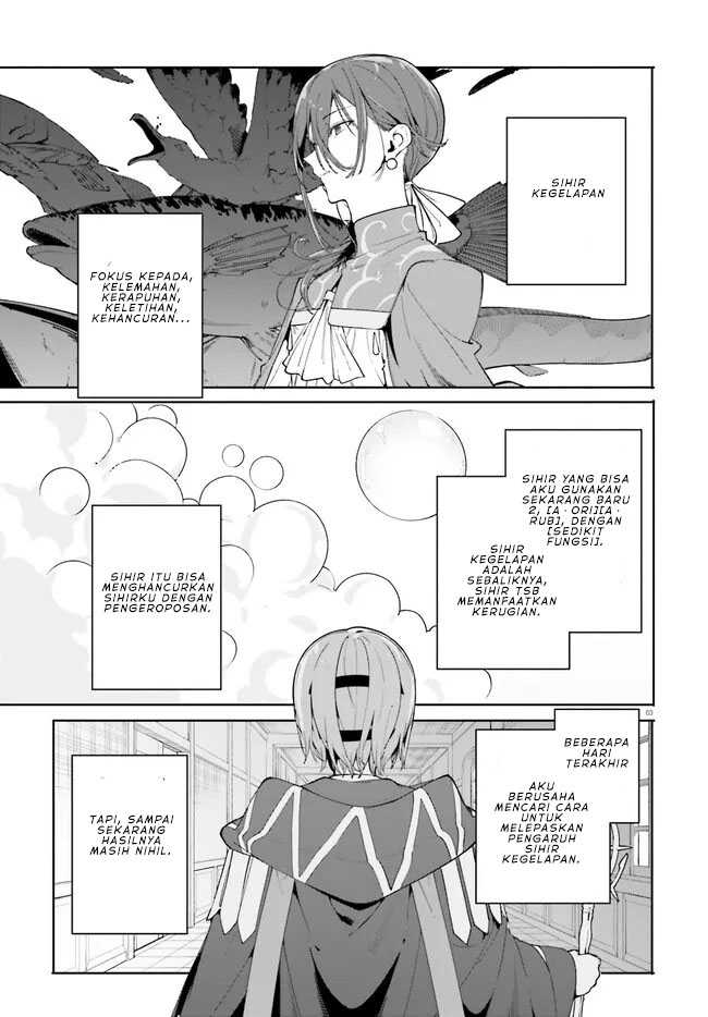 Majutsushi Kunon wa Miete Iru Chapter 32.1 Gambar 3