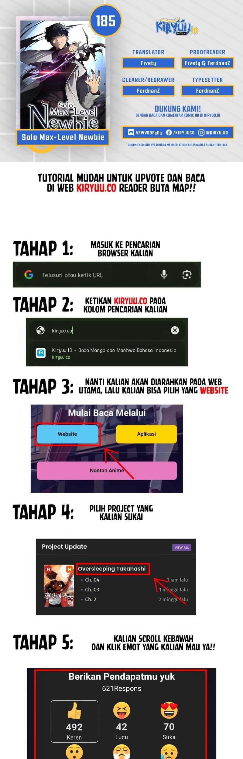 Komik Solo Max-Level Newbie Chapter 185 gambar nomor 1