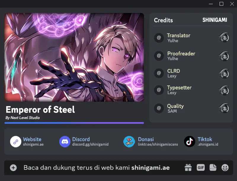 Baca Komik Emperor Of Steel Chapter 03 Gambar 1