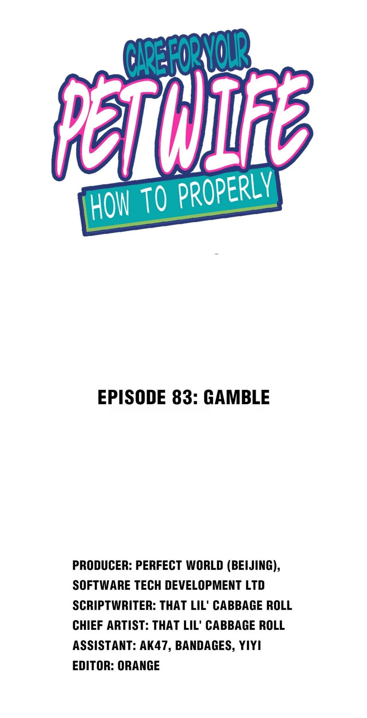 Baca Manhua How To Properly Care For Your Pet Wife Chapter 83 Gambar 2