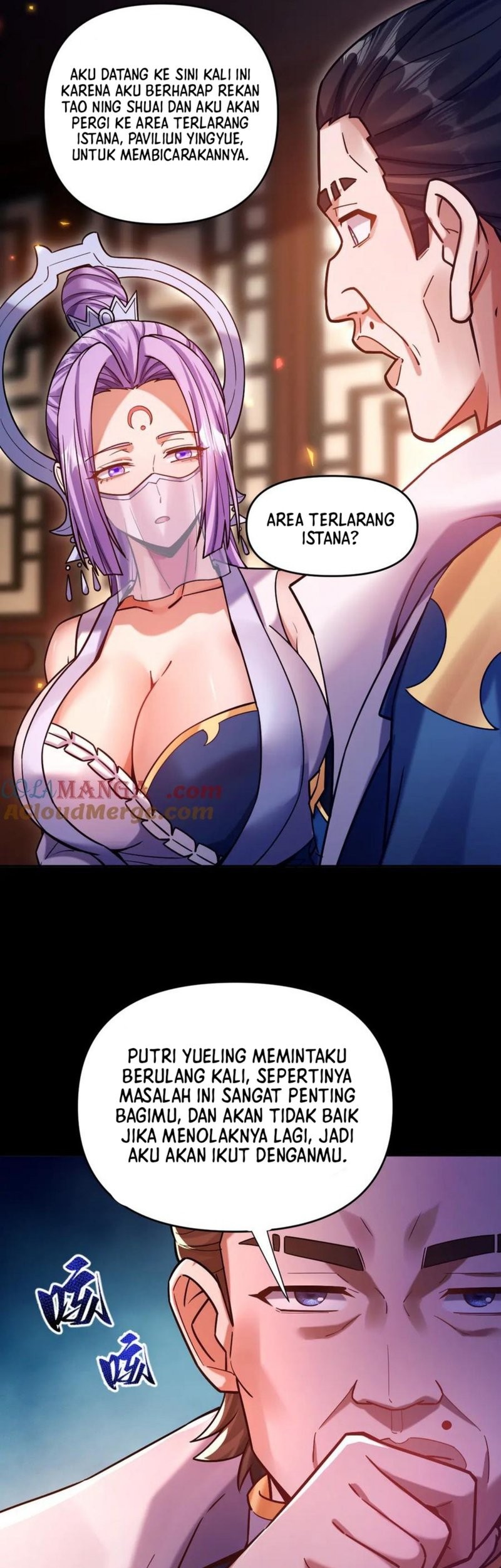 Invincible After Shocking My Empress Wife Chapter 50 Gambar 34