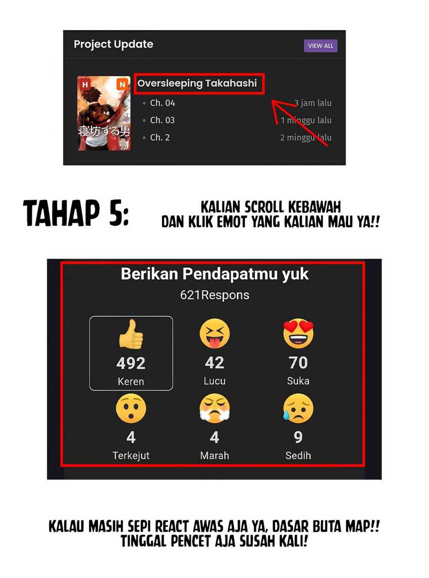 Oversleeping Takahashi Chapter 12 Gambar 3