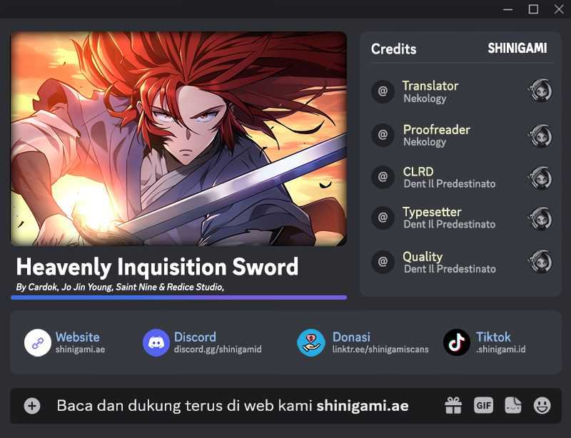Baca Komik Heavenly Inquisition Sword Chapter 103 Gambar 1
