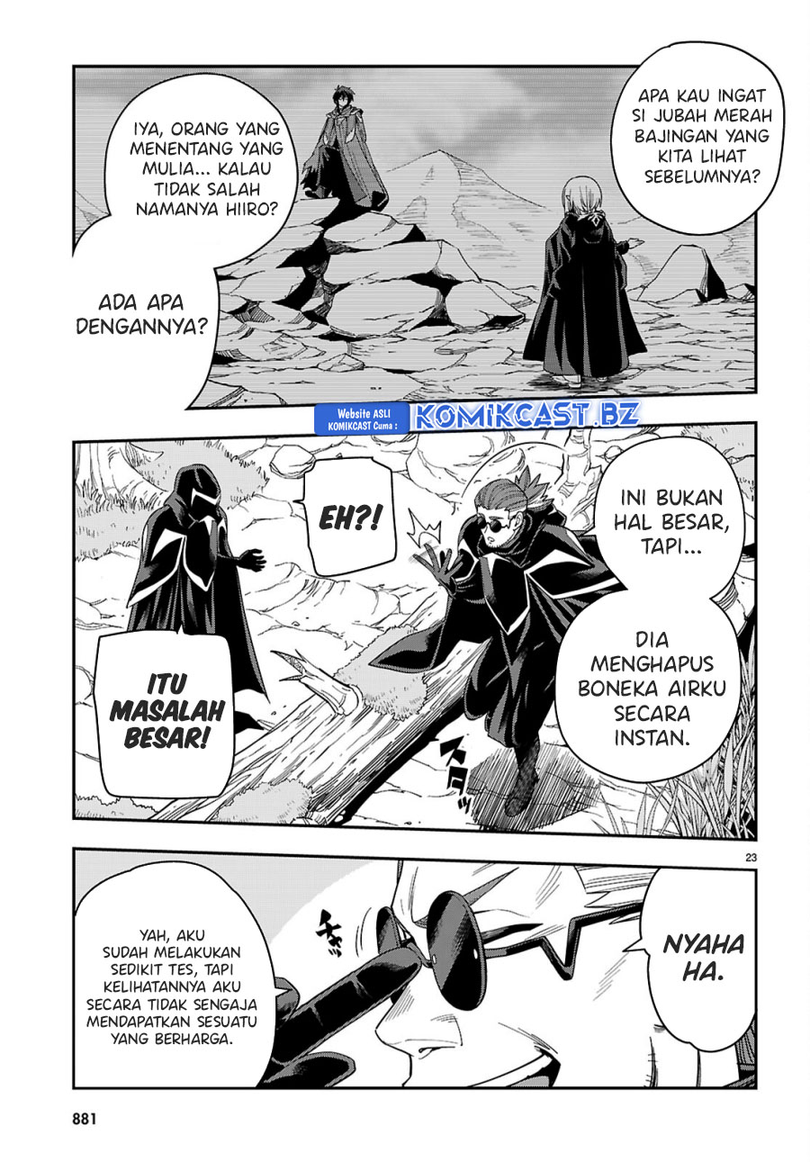 Konjiki no Moji Tsukai: Yuusha Yonin ni Makikomareta Unique Cheat Chapter 112 Gambar 24