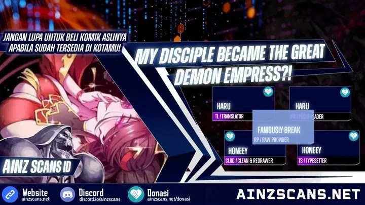 Komik My Disciple Became The Great Demon Empress?! Chapter 36 gambar nomor 1