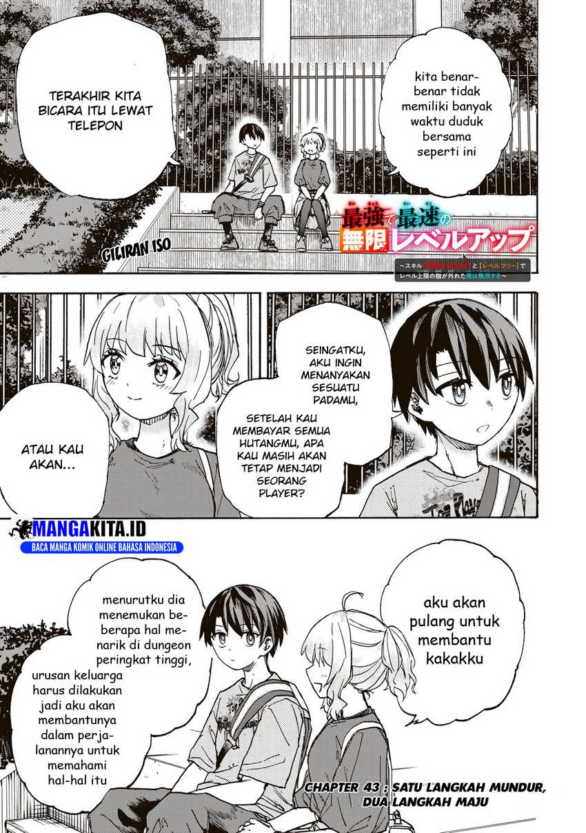 Baca Manga Saikyou de Saisoku no Mugen Level Up Chapter 43 Gambar 2