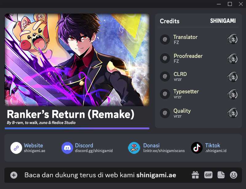 Baca Komik Ranker’s Return (Remake) Chapter 171 Gambar 1