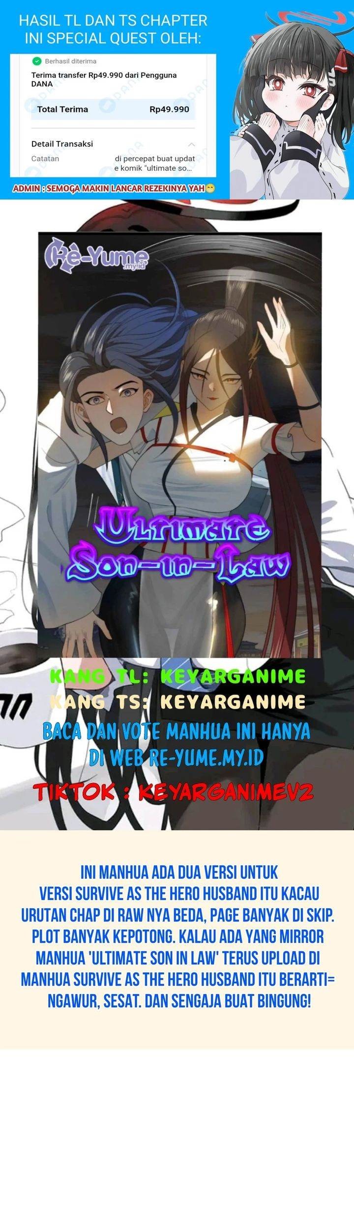 Baca Komik Survive As The Hero’s Husband Chapter 110 Gambar 1