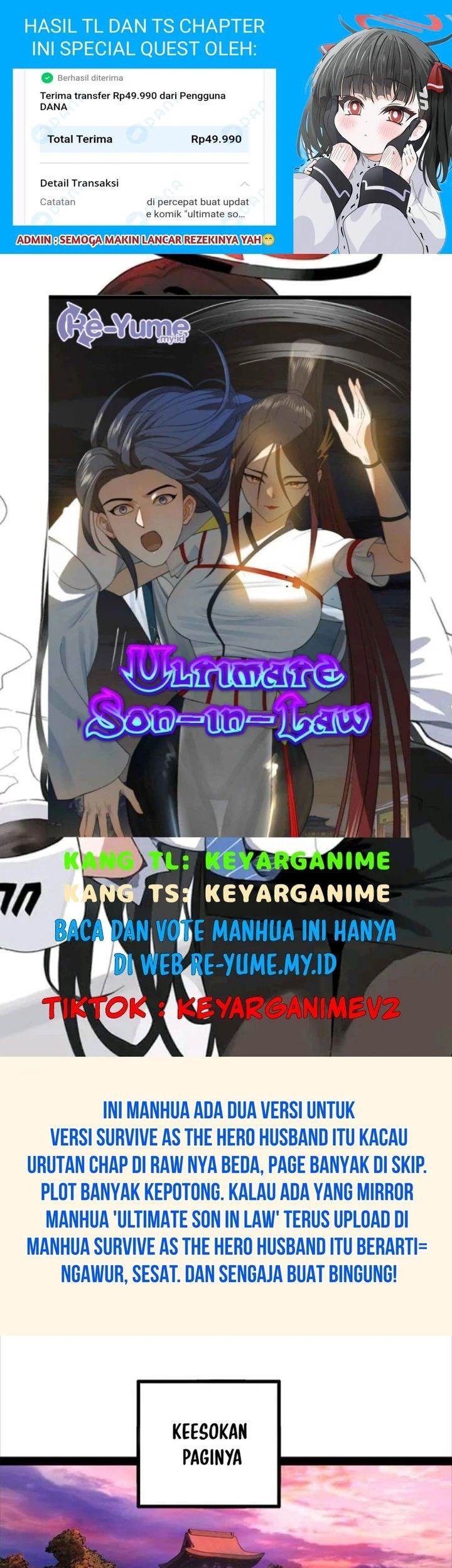 Baca Komik Survive As The Hero’s Husband Chapter 104 Gambar 1
