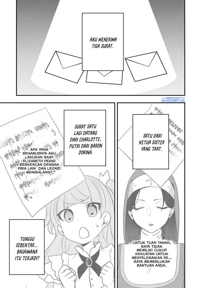 Baca Manga The Banished Villainess! Living the Leisurely Life of a Nun Making Revolutionary Church Food Chapter 22 Gambar 2