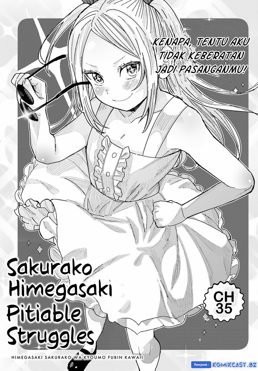 Baca Manga Himegasaki Sakurako wa Kyoumo Fubin Kawaii! Chapter 35 Gambar 2
