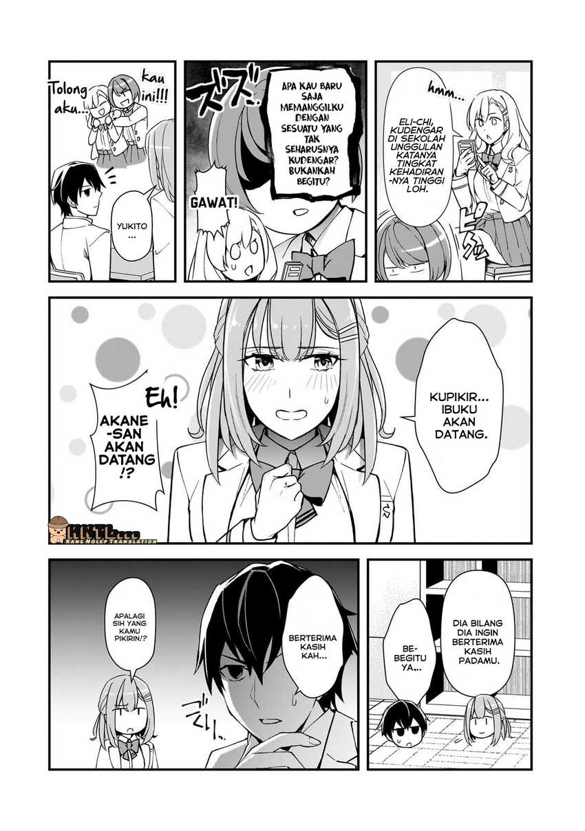Ore ni Trauma wo Ataeta Joshi-tachi ga Chirachira Mitekuru kedo, Zannen desu ga Teokure desu Chapter 18.2 Gambar 3