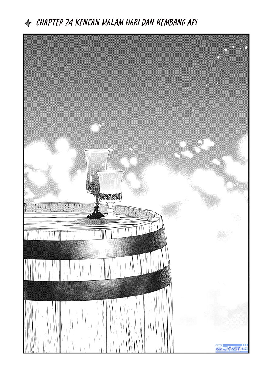 Baca Manga The Banished Villainess! Living the Leisurely Life of a Nun Making Revolutionary Church Food Chapter 24 Gambar 2