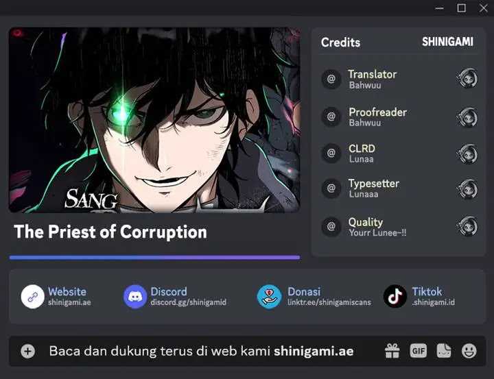 Komik The Priest of Corruption Chapter 69 gambar nomor 1