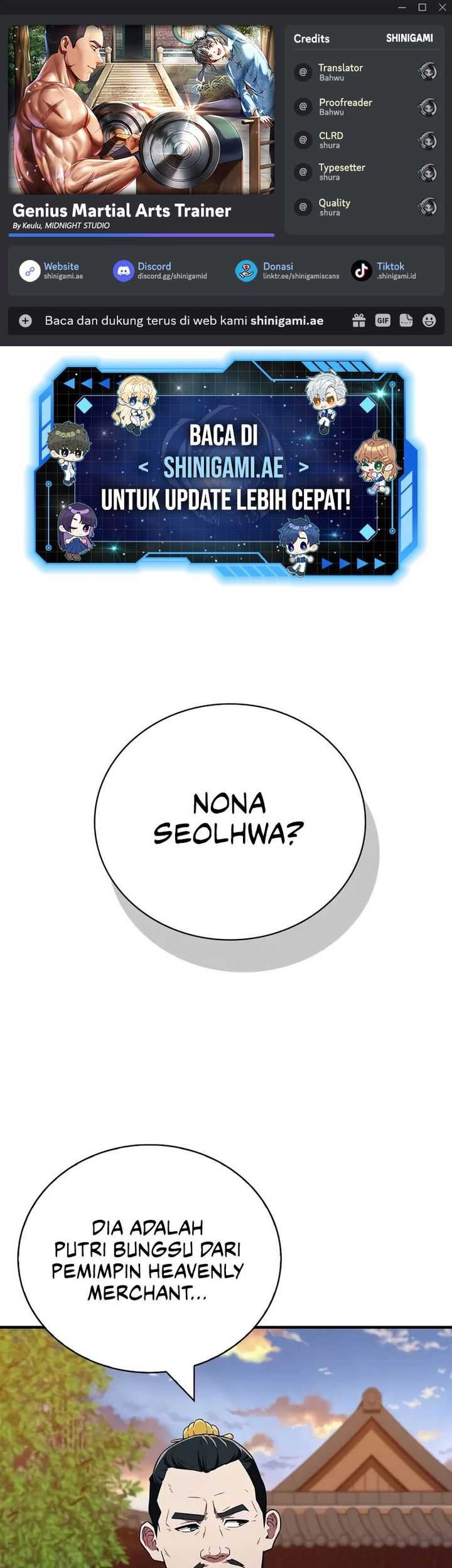 Baca Komik Genius Martial Arts Trainer Chapter 43 Gambar 1