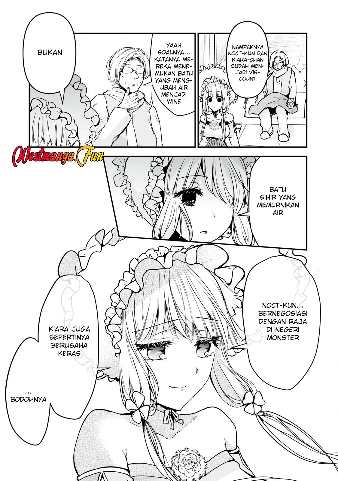 Tensei Kizoku no Bannou Kaitaku Kara ~”Kakudai & Shukushou” Sukiru o Tsukatte Itara Saikyou Ryouchi ni Narimashita~ Chapter 35 Gambar 24
