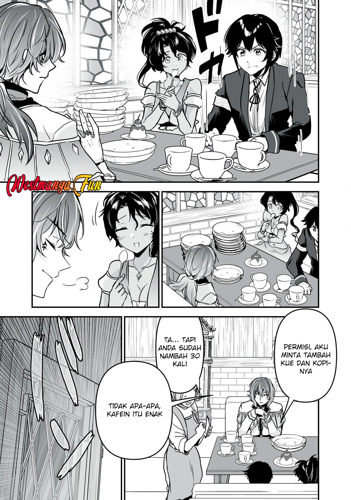 Tensei Kizoku no Bannou Kaitaku Kara ~”Kakudai & Shukushou” Sukiru o Tsukatte Itara Saikyou Ryouchi ni Narimashita~ Chapter 35 Gambar 36