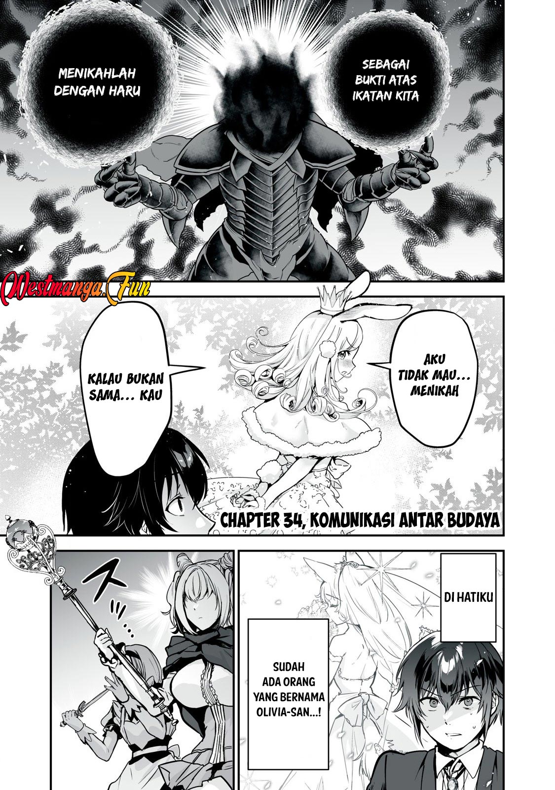 Baca Manga Tensei Kizoku no Bannou Kaitaku Kara ~”Kakudai & Shukushou” Sukiru o Tsukatte Itara Saikyou Ryouchi ni Narimashita~ Chapter 34 Gambar 2