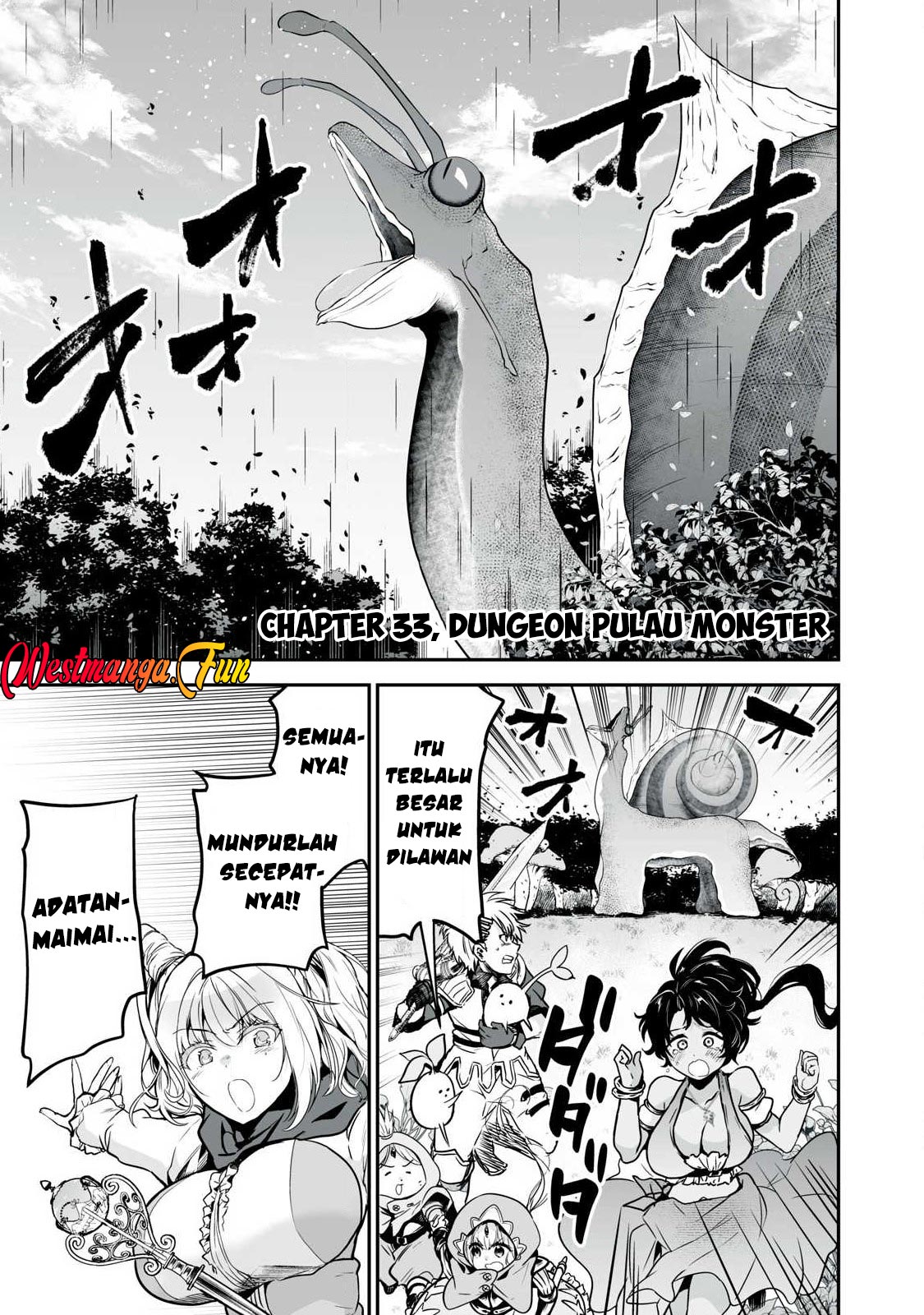 Baca Manga Tensei Kizoku no Bannou Kaitaku Kara ~”Kakudai & Shukushou” Sukiru o Tsukatte Itara Saikyou Ryouchi ni Narimashita~ Chapter 33 Gambar 2