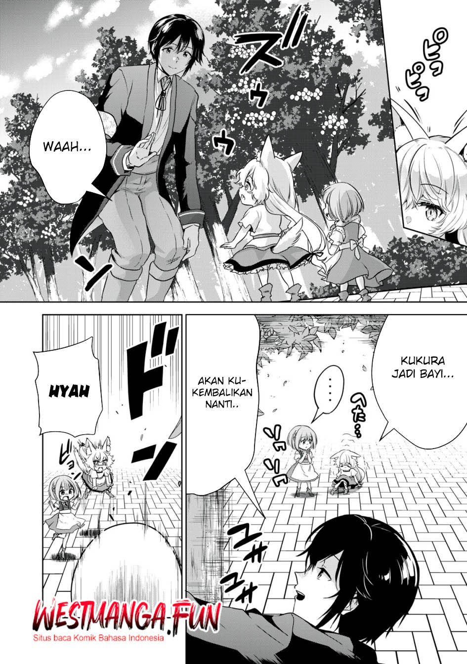 Tensei Kizoku no Bannou Kaitaku Kara ~”Kakudai & Shukushou” Sukiru o Tsukatte Itara Saikyou Ryouchi ni Narimashita~ Chapter 13 Gambar 29