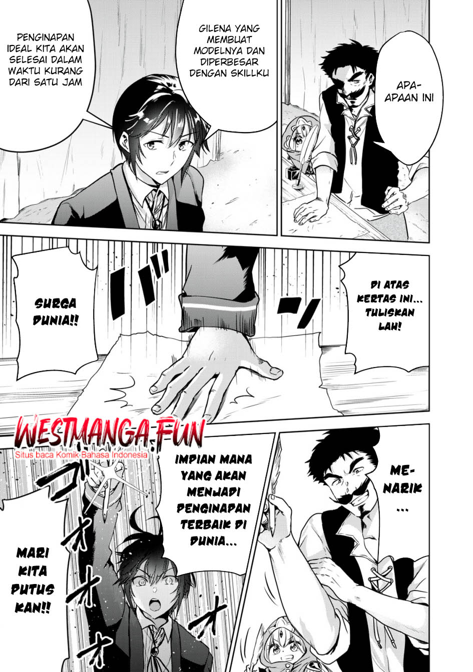 Tensei Kizoku no Bannou Kaitaku Kara ~”Kakudai & Shukushou” Sukiru o Tsukatte Itara Saikyou Ryouchi ni Narimashita~ Chapter 12 Gambar 24