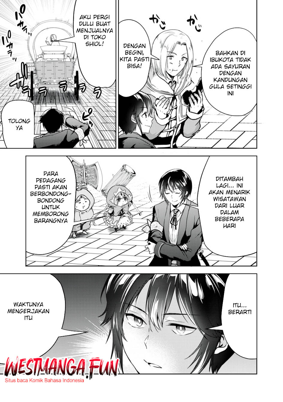 Tensei Kizoku no Bannou Kaitaku Kara ~”Kakudai & Shukushou” Sukiru o Tsukatte Itara Saikyou Ryouchi ni Narimashita~ Chapter 12 Gambar 5
