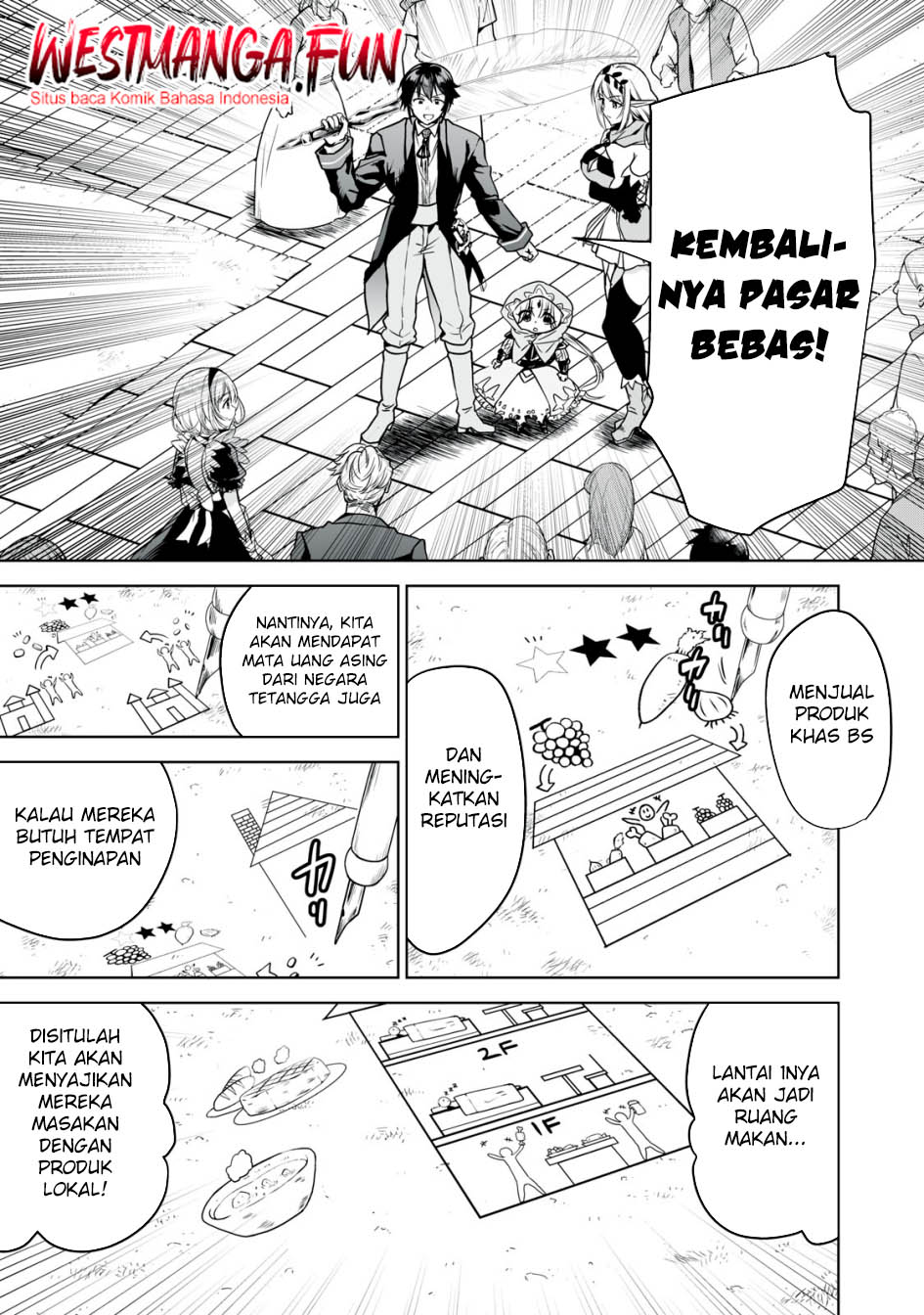 Tensei Kizoku no Bannou Kaitaku Kara ~”Kakudai & Shukushou” Sukiru o Tsukatte Itara Saikyou Ryouchi ni Narimashita~ Chapter 11 Gambar 11