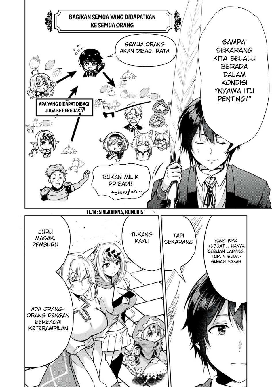 Tensei Kizoku no Bannou Kaitaku Kara ~”Kakudai & Shukushou” Sukiru o Tsukatte Itara Saikyou Ryouchi ni Narimashita~ Chapter 11 Gambar 12