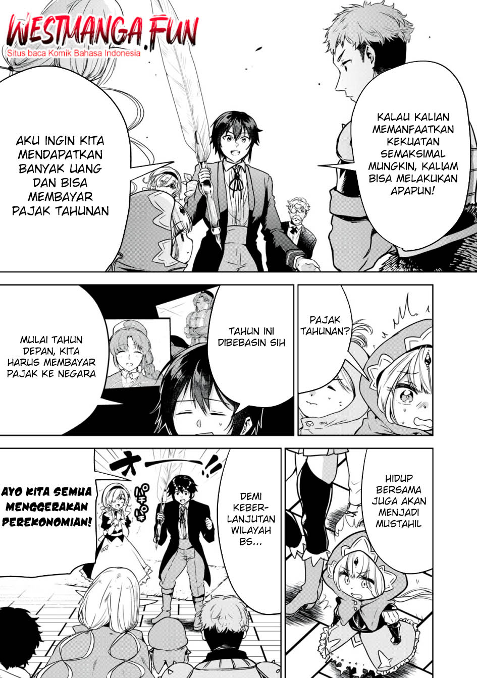 Tensei Kizoku no Bannou Kaitaku Kara ~”Kakudai & Shukushou” Sukiru o Tsukatte Itara Saikyou Ryouchi ni Narimashita~ Chapter 11 Gambar 13