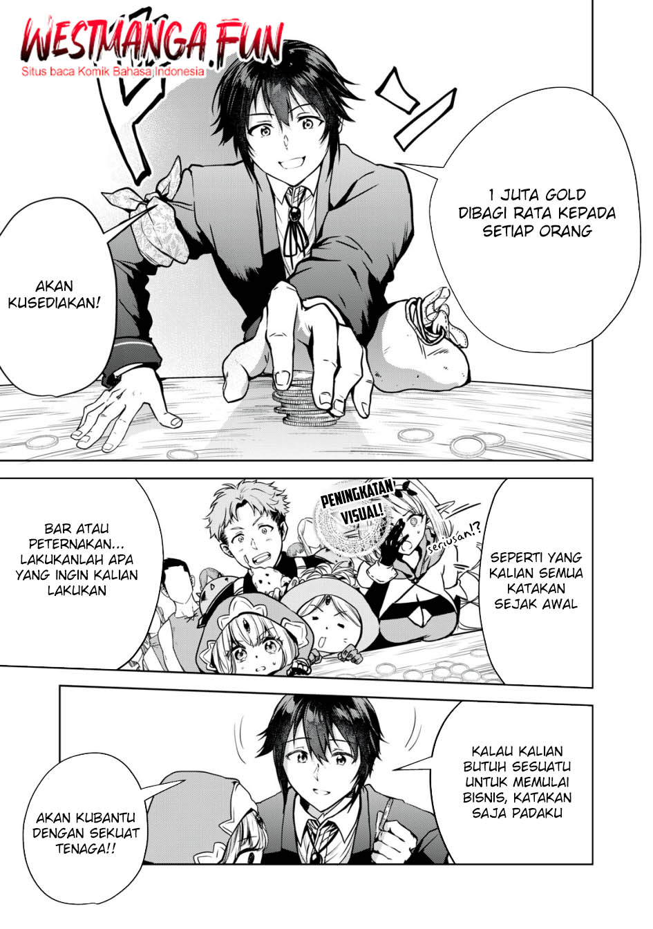 Tensei Kizoku no Bannou Kaitaku Kara ~”Kakudai & Shukushou” Sukiru o Tsukatte Itara Saikyou Ryouchi ni Narimashita~ Chapter 11 Gambar 17