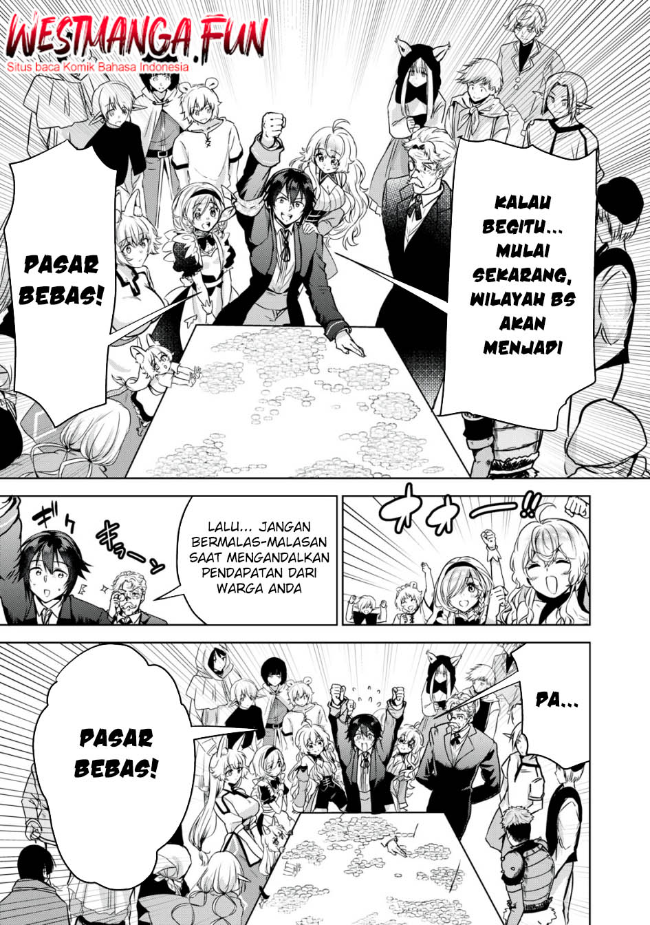 Tensei Kizoku no Bannou Kaitaku Kara ~”Kakudai & Shukushou” Sukiru o Tsukatte Itara Saikyou Ryouchi ni Narimashita~ Chapter 11 Gambar 22